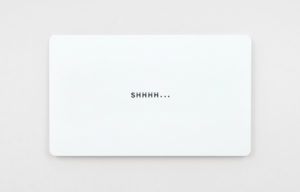 Shhhh... <font style="font-size: 70%;">(set of 5)</font>
